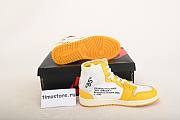 Nike Air Jordan 1 X Off White NRG White Yellow AQ0818-149 - 6