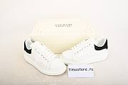 Alexander McQveen Oversized Classic Sneaker White Black 553770WHGP79061 - 1