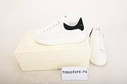 Alexander McQveen Oversized Classic Sneaker White Black 553770WHGP79061 - 4