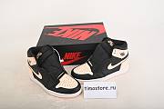 Nike Air Jordan 1 Retro High Black Crimson Tint 555088-081 - 1