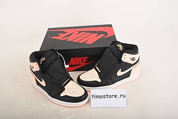 Nike Air Jordan 1 Retro High Black Crimson Tint 555088-081