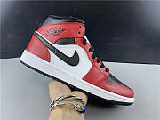 Nike Air Jordan 1 Mid Chicago Toe 554724-069 - 5