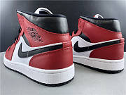 Nike Air Jordan 1 Mid Chicago Toe 554724-069 - 6