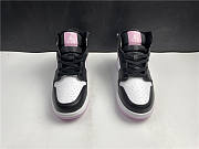 Nike Air Jordan 1 Mid White Black Light Arctic Pink 555112-103 - 2