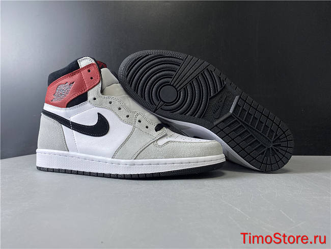 Nike Air Jordan 1 Retro High Light Smoke Grey 555088-126 - 1