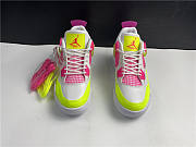 Nike Air Jordan 4 Retro White Lemon Pink CV7808-100 - 6