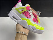Nike Air Jordan 4 Retro White Lemon Pink CV7808-100 - 4