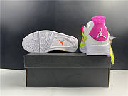 Nike Air Jordan 4 Retro White Lemon Pink CV7808-100 - 3