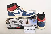 Nike Air Jordan 1 Retro High Union Los Angeles Blue Toe BV1300-146 - 5