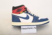 Nike Air Jordan 1 Retro High Union Los Angeles Blue Toe BV1300-146 - 4