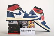 Nike Air Jordan 1 Retro High Union Los Angeles Blue Toe BV1300-146 - 3