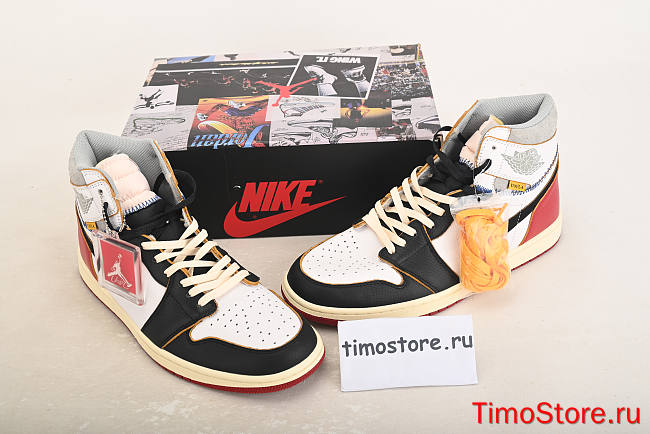 Nike Air Jordan 1 Retro High Union Los Angeles Black Toe BV1300-106 - 1