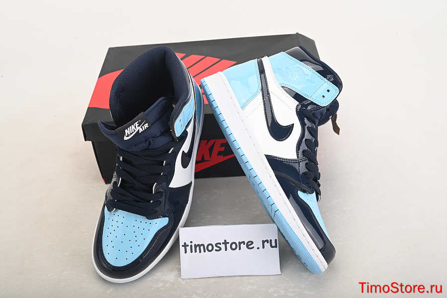 Nike Air Jordan 1 Retro High Unc Patent Cd0461-401 - Timostore.ru