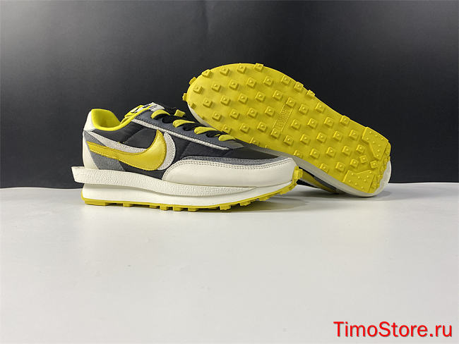 Nike LD Waffle sacai Undercover Black Bright Citron DJ4877-001 - 1