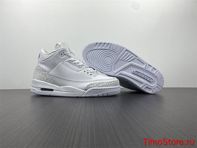 Nike Air Jordan 3 Retro Pure White 2018 429487-111 - 1