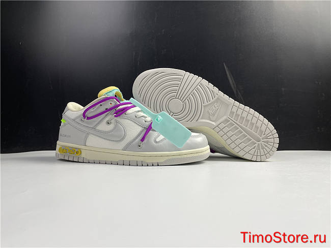 Nike Dunk Low Off-White Lot 21 DM1602-100 - 1