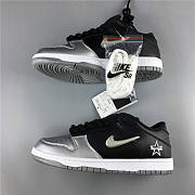 Nike SB Dunk Low Supreme Jewel Swoosh Silver CK3480-001 - 6