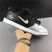 Nike SB Dunk Low Supreme Jewel Swoosh Silver CK3480-001 - 4