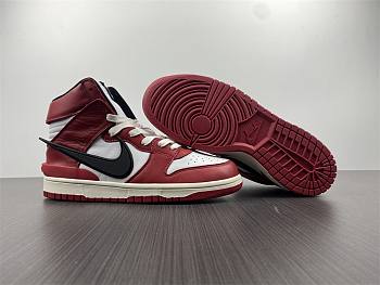 Nike Dunk High Ambush Varsity Red Black White CU7544-102