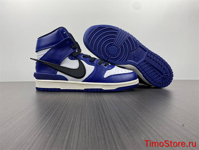 Nike Dunk High AMBUSH Deep Royal CU7544-400 - 1