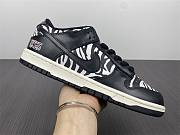 Nike SB Dunk Low OG QS Quartersnacks Zebra DM3510-001 - 4