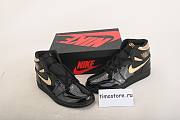 Nike Air Jordan 1 Retro High Black Metallic Gold (2020) 555088-032 - 1