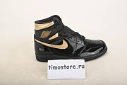 Nike Air Jordan 1 Retro High Black Metallic Gold (2020) 555088-032 - 5