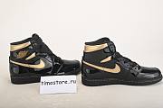 Nike Air Jordan 1 Retro High Black Metallic Gold (2020) 555088-032 - 2