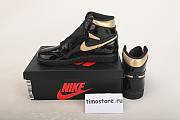 Nike Air Jordan 1 Retro High Black Metallic Gold (2020) 555088-032 - 4