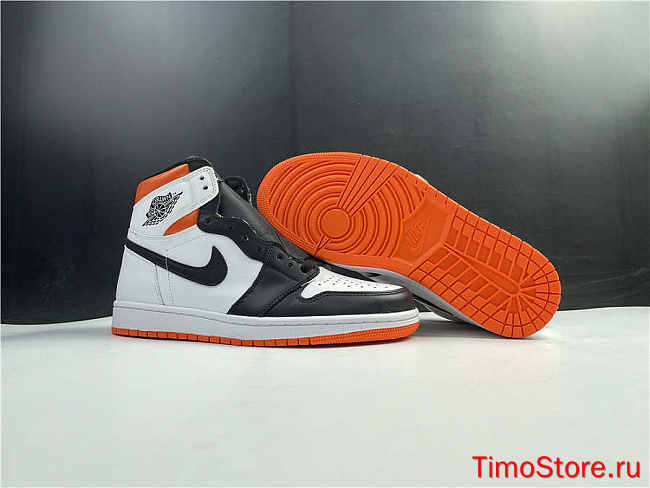 Nike Air Jordan 1 Retro High Electro Orange 555088-180 - 1