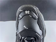Ba1enc1age Triple S Sneaker Allover Logo Black 524039W09E12021 - 5
