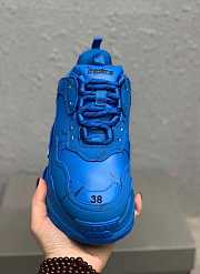 Ba1enc1age Triple S Sneaker Letter Blue 536737W06E20848 - 4