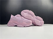 Ba1enc1age Wmns Triple S Sneaker Allover Logo-Pink 24039W2FA15090 - 1