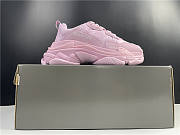 Ba1enc1age Wmns Triple S Sneaker Allover Logo-Pink 24039W2FA15090 - 5