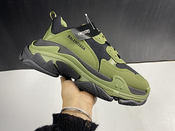 Ba1enc1age Triple S Sneaker Army Green 536737W2FW11978
