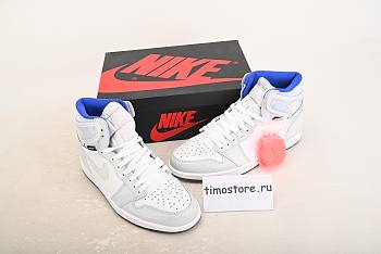 Nike Air Jordan 1 Retro High Zoom White Racer Blue CK6637-104