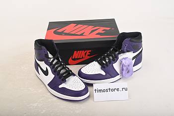 Nike Air Jordan 1 Retro High Court Purple White 555088-500