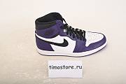 Nike Air Jordan 1 Retro High Court Purple White 555088-500 - 5