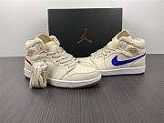 Nike Air Jordan 1 Mid Fleece Pearl White DO2207-264 - 4