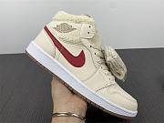 Nike Air Jordan 1 Mid Fleece Pearl White DO2207-264 - 2