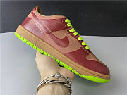 Nike Dunk Low 1-Piece Laser Varsity Red Chartreuse 311611-661 - 5