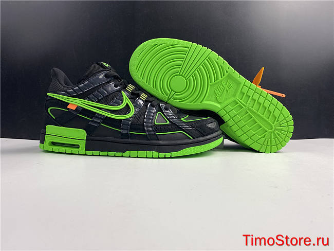 Nike Air Rubber Dunk Off-White Green Strike CU6015-001 - 1