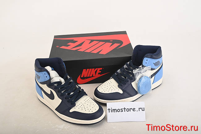 Nike Air Jordan 1 Retro High OG Obsidian 555088-140 - 1