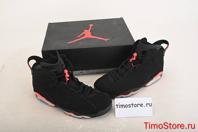 Nike Air​ Jordan 6 Retro Black Infrared 384664-060 - 1