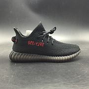 Adidas Yeezy Boost 350 V2 Black Red (Infant) KID BB6372 - 1
