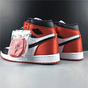 Nike Air Jordan 1 Retro High Satin Black Toe CD0461-016 - 2