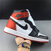 Nike Air Jordan 1 Retro High Satin Black Toe CD0461-016 - 5
