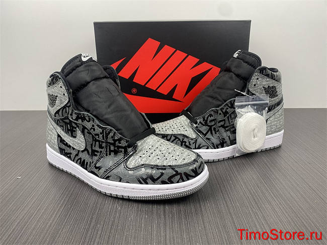 Nike Air Jordan 1 Retro High OG Rebellionaire 555088-036 - 1