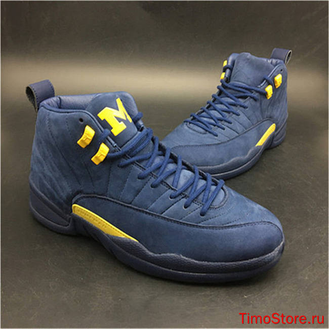 Nike Air Jordan 12 Retro Michigan BQ3180-407 - 1