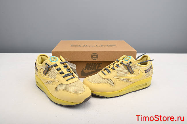Nike Air Max 1 Travis Scott Cactus Jack Saturn Gold DO9392-700 - 1